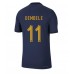 Cheap France Ousmane Dembele #11 Home Football Shirt World Cup 2022 Short Sleeve